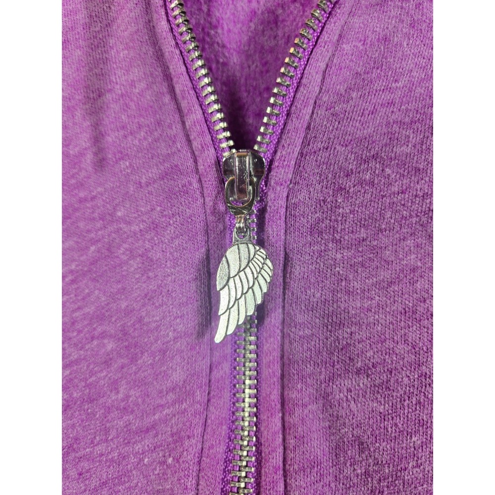 Women's Victoria's Secret Super Model Essentials Pink-Purple Hoodie Size M - Picture 7 of 7